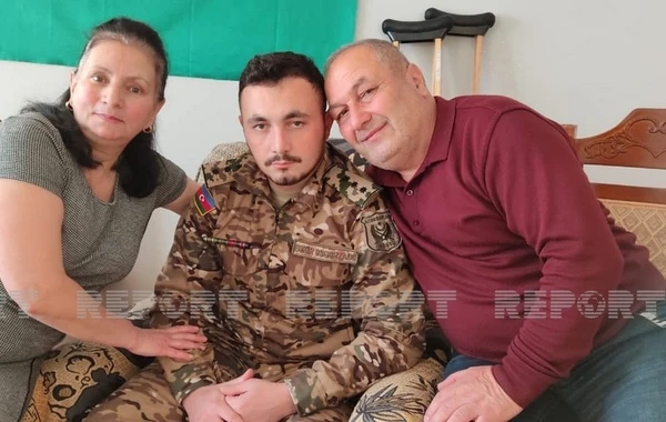 Vətən müharibəsi qazisi: "Döyüşlərin şiddətli vaxtı ayağımı itirdim, yaralı halda 5 saat qaldım"