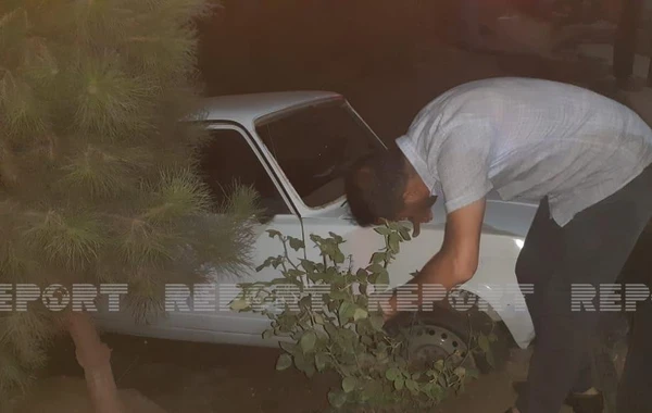 Azərbaycanda azyaşlı sürücü qəza törətdi, hadisə yerindən qaçdı - FOTO