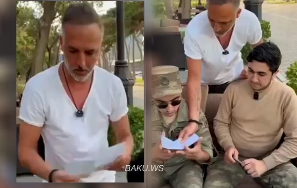 Azər Zahid qazilərlə bağlı qalmaqallı görüntülərindən danışdı: "Öz cibimdən pul vermişəm" - VİDEO