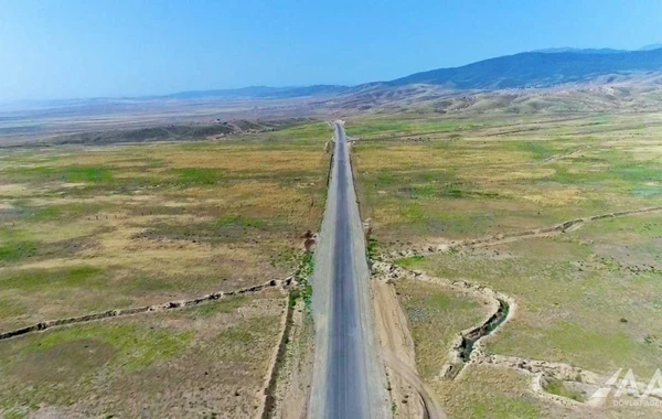 Talış-Tapqaraqoyunlu-Qaşaltı yeni avtomobil yolunun tikintisindən görüntülər - FOTO