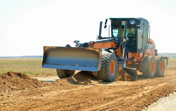 Talış-Tapqaraqoyunlu-Qaşaltı yeni avtomobil yolunun tikintisindən görüntülər - FOTO