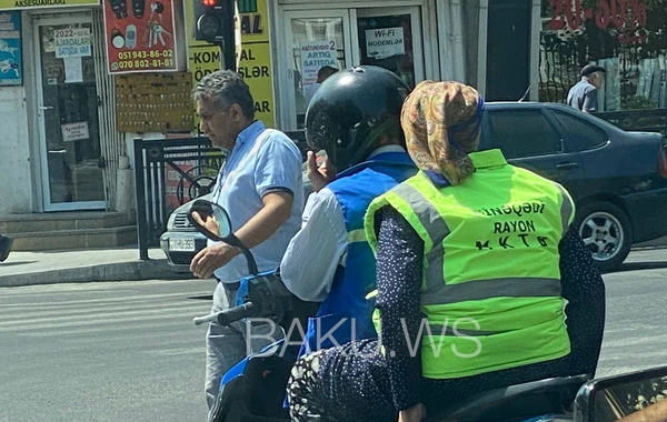 Bakıda "JEK" işçilərinin pozitiv görüntüsü - VİDEO