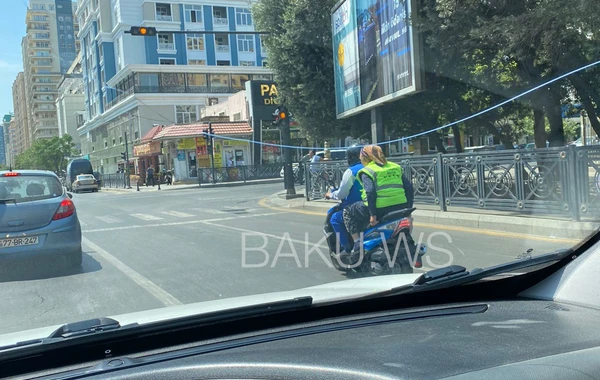 Bakıda "JEK" işçilərinin pozitiv görüntüsü - VİDEO