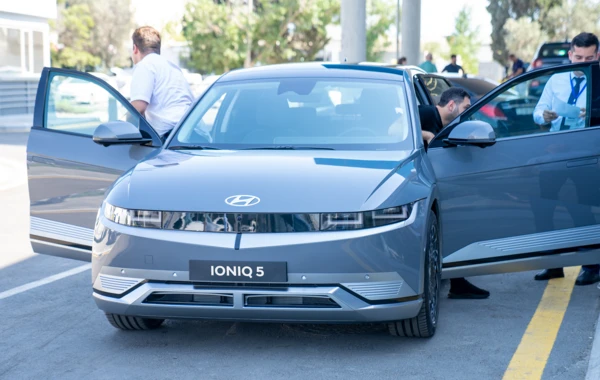 “Hyundai Azərbaycan” tam elektrikli avtomobil IONIQ 5 modelini təqdim etdi - FOTO/VİDEO