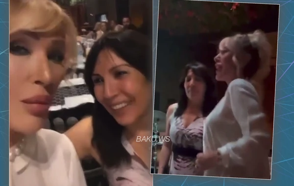 Seda Sayanın özündən iki yaş kiçik qayınanası ilə rəqsi GÜNDƏM OLDU - VİDEO