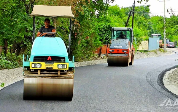 Bunud-Həzrə avtomobil yolunun yenidən qurulması yekunlaşır - FOTO/VİDEO