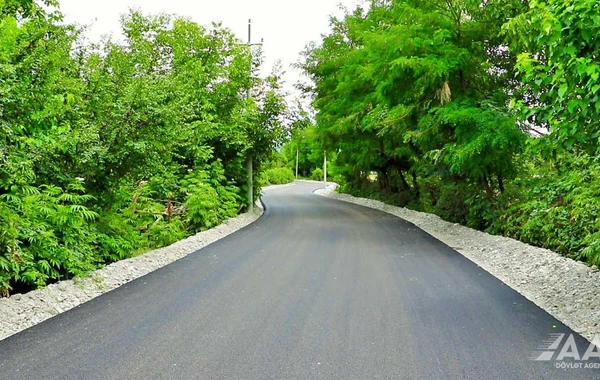 Bunud-Həzrə avtomobil yolunun yenidən qurulması yekunlaşır - FOTO/VİDEO