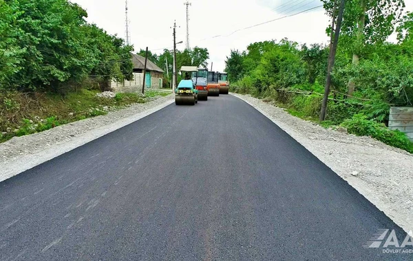 Bunud-Həzrə avtomobil yolunun yenidən qurulması yekunlaşır - FOTO/VİDEO