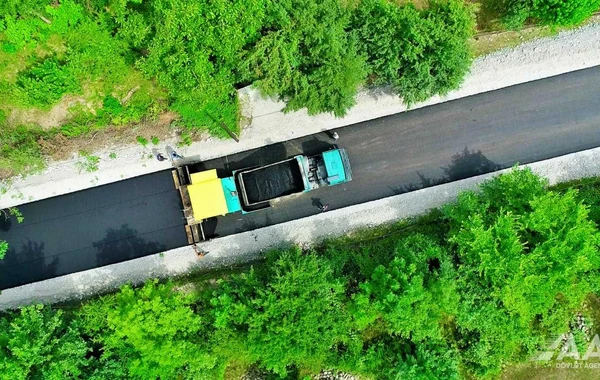 Bunud-Həzrə avtomobil yolunun yenidən qurulması yekunlaşır - FOTO/VİDEO