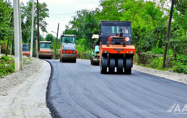 Bunud-Həzrə avtomobil yolunun yenidən qurulması yekunlaşır - FOTO/VİDEO