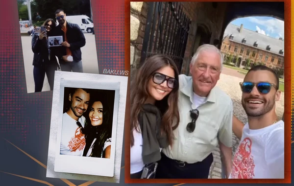 Van Dammın oğlu ilə azərbaycanlı gəlininin İSTİRAHƏT GÖRÜNTÜLƏRİ - FOTO/VİDEO