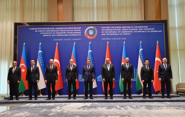 Azərbaycan, Türkiyə və Özbəkistan XİN başçılarının müzakirə etdiyi məsələlər açıqlanıb - FOTO - YENİLƏNİB