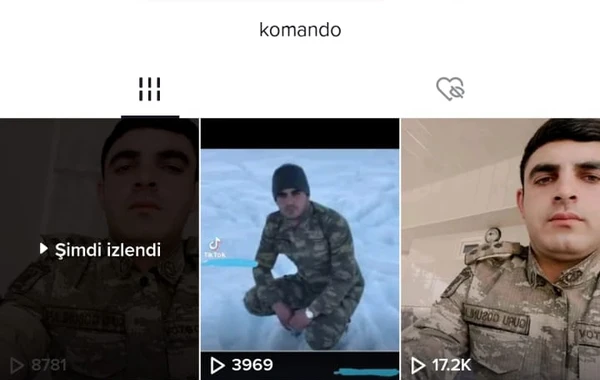 Özünü zabit kimi təqdim edən əsgər ordu sıralarından çıxarıldı - RƏSMİ - FOTO