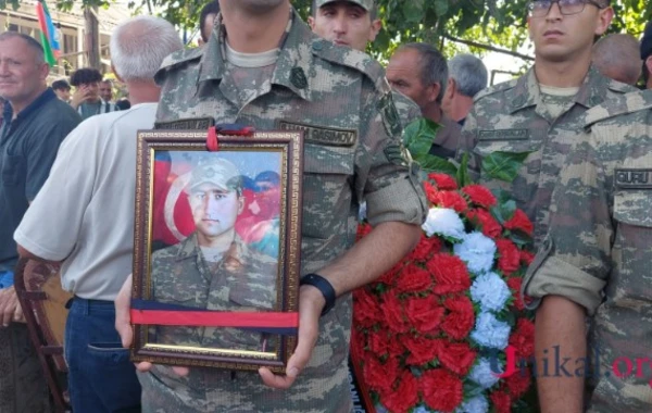 В Шамкире простились с погибшим солдатом азербайджанской армии - ОБНОВЛЕНО + ВИДЕО