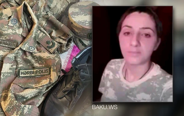 Sosial şəbəkədə hərbçi adından paylaşım edən qadın SAXLANILDI - FOTO