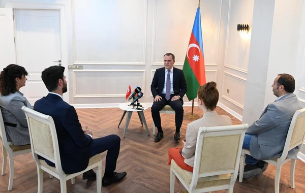Ceyhun Bayramov Türkiyənin tanınmış KİV-nə müsahibə verib - FOTO