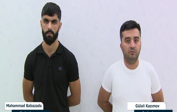 Bank kartlarından pul oğurlayan daha bir dəstənin üzvləri saxlanılıb - FOTO/VİDEO