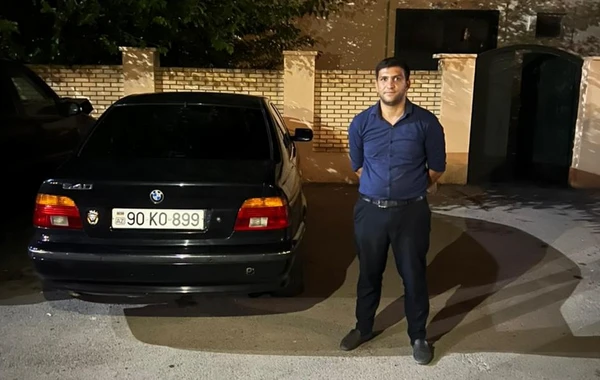 Salyanda qaydaları pozan sürücü saxlanılıb