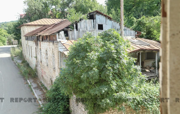 Şuşada düşmən "izləri" – FOTOREPORTAJ