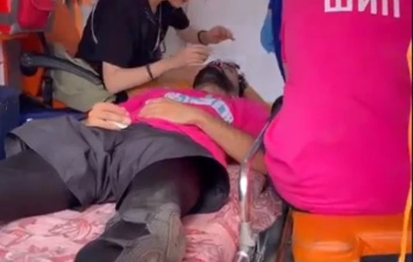 Hüseyn Həsənov xəsarət aldı - FOTO/VİDEO