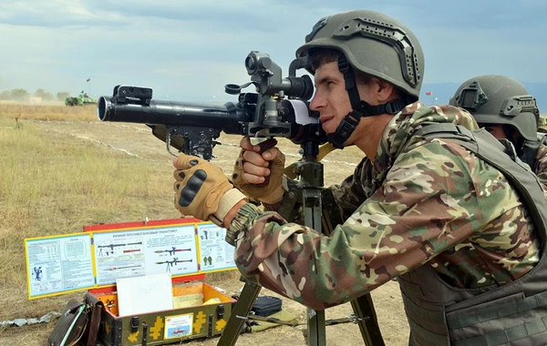 "Artilleriya atəşinin ustaları" müsabiqəsində sınaq atışları icra edilib - FOTO