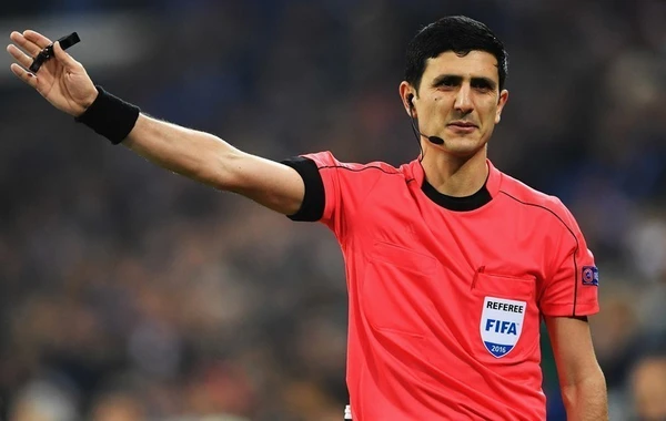 Azərbaycanlı hakim UEFA-dan yeni təyinat alıb