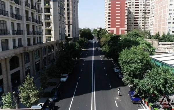 Bakının Mirəsədulla Mirqasımov küçəsi əsaslı təmir olunub - FOTO/VİDEO
