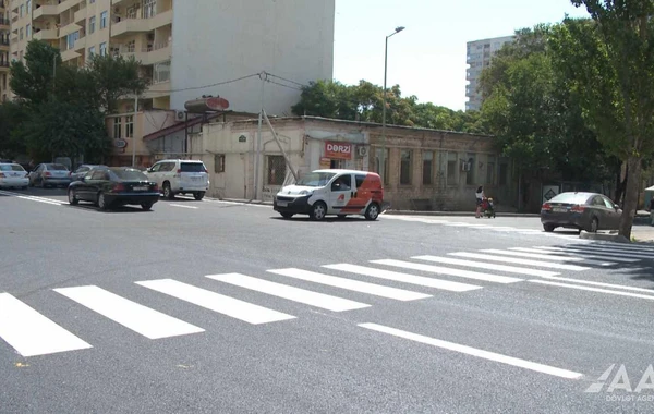 Bakının Mirəsədulla Mirqasımov küçəsi əsaslı təmir olunub - FOTO/VİDEO