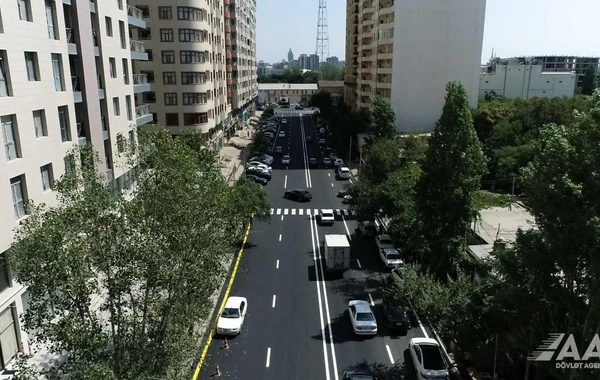Bakının Mirəsədulla Mirqasımov küçəsi əsaslı təmir olunub - FOTO/VİDEO