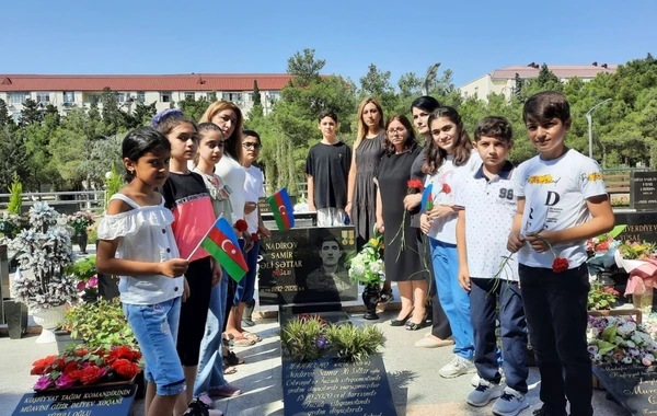 Sumqayıtda Vətən müharibəsi şəhidlərin xatirəsi anılıb - FOTO
