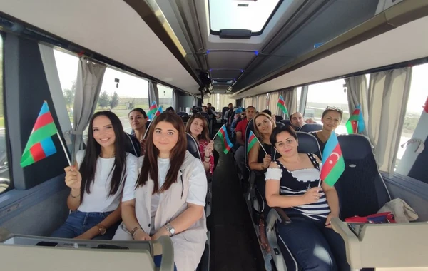 Diaspor üzvlərinin Şuşaya altıncı səfəri başlayıb