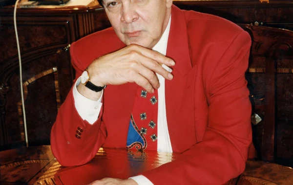Emin Ağalarovun Müslüm Maqomayevlə FOTOları
