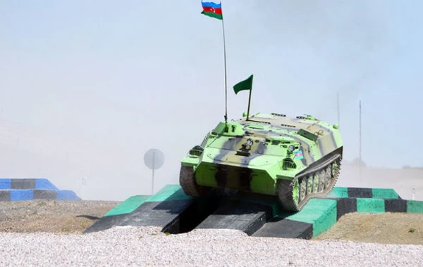 Азербайджанские артиллеристы заняли третье место на конкурсе в Казахстане - ФОТО