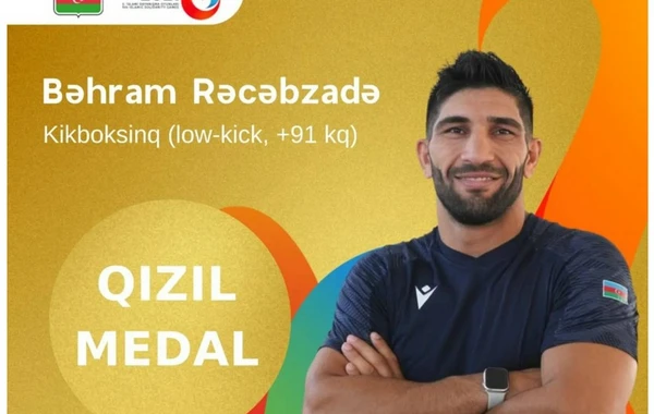 Daha bir Azərbaycan kikboksçusu İslamiadada medal qazandı
