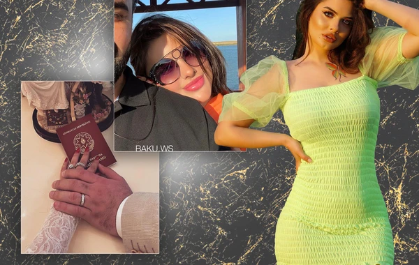 Mina Hüseynova həyat yoldaşı ilə görüntülərini paylaşdı - FOTO/VİDEO