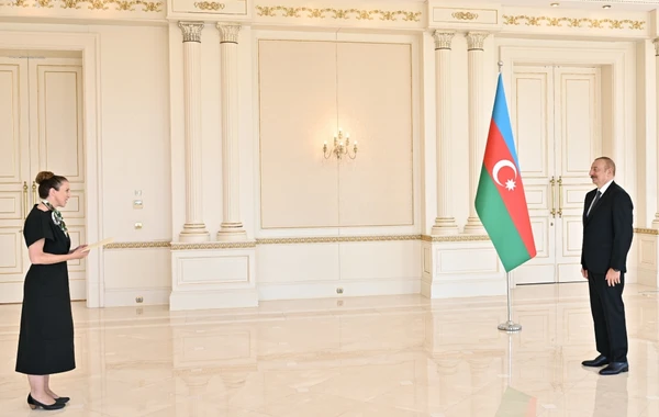 Президент Азербайджана принял верительные грамоты новоназначенного посла Новой Зеландии - ФОТО