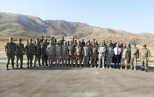 İranlı nümayəndələr Füzuli və Xocavənddə - FOTO