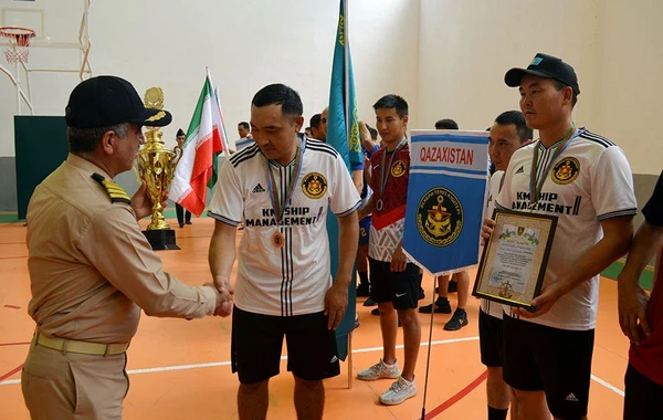 Azərbaycan hərbi dənizçiləri voleybol yarışının qalibi olublar - FOTO