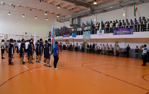 Azərbaycan hərbi dənizçiləri voleybol yarışının qalibi olublar - FOTO