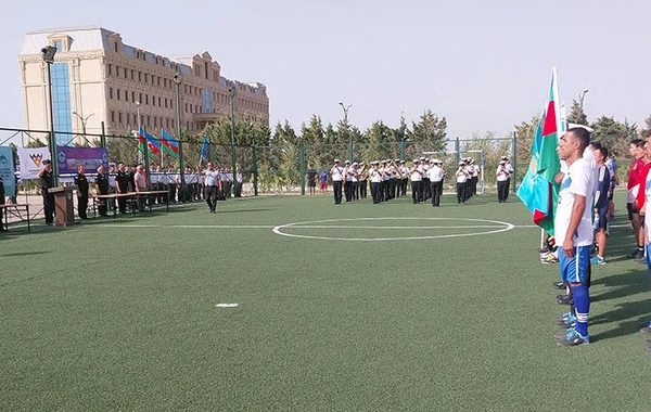 Azərbaycan hərbi dənizçiləri futbol yarışının qalibi oldu - FOTO
