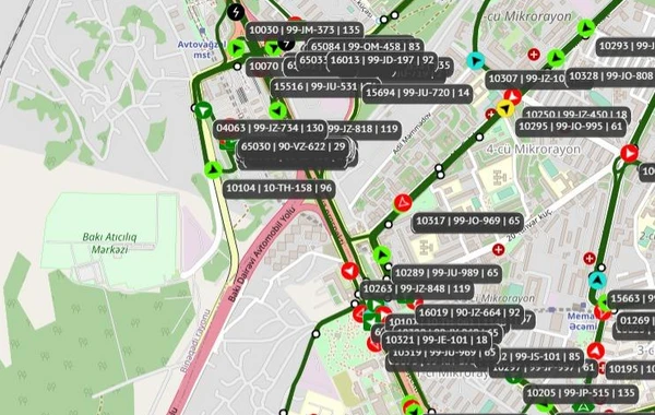 BNA: "62 avtobusun hərəkət intervalında gecikmələr var" - FOTO
