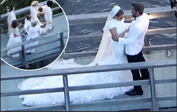Cennifer Lopezlə Ben Afflekin TOYUNDAN GÖRÜNTÜLƏR - FOTO/VİDEO