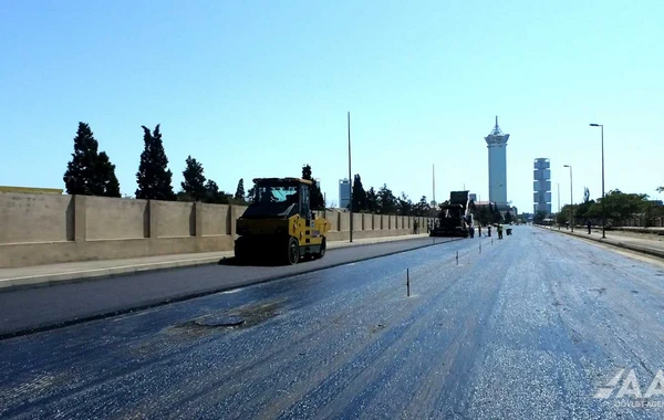 Nərimanov rayonunda bu küçə təmir edilir - FOTO/VİDEO