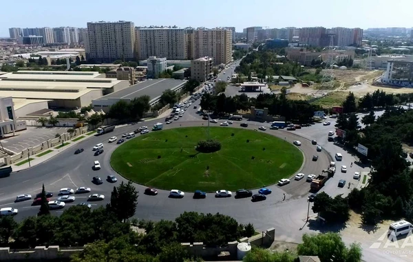 В Низаминском районе отремонтирована кольцевая развязка - ВИДЕО