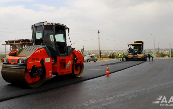 Bu yolun əsaslı təmiri başa çatmaq üzrədir - FOTO/VİDEO