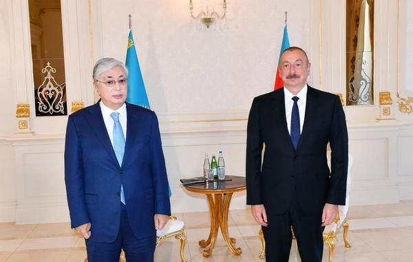 İlham Əliyev Qazaxıstanın “Altın kıran” – “Qızıl qartal” ali ordeni ilə təltif olunub - FOTO