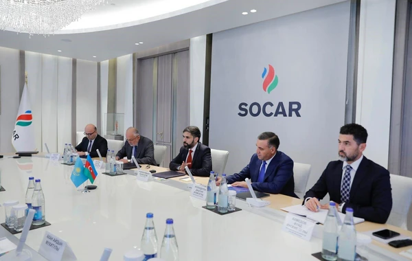 SOCAR ilə Qazaxıstanın "QazaqGaz" şirkəti arasında Anlaşma Memorandumu imzalanıb - FOTO