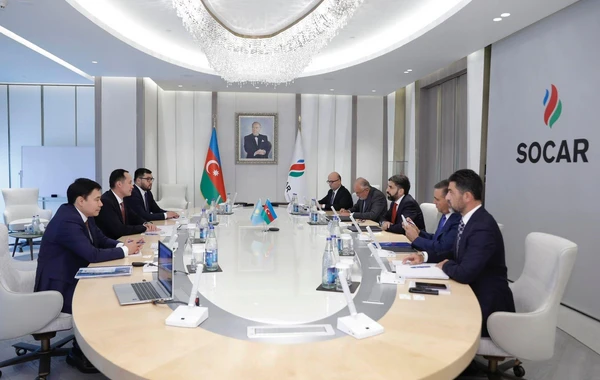 SOCAR ilə Qazaxıstanın "QazaqGaz" şirkəti arasında Anlaşma Memorandumu imzalanıb - FOTO