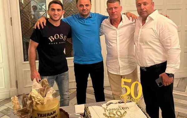 Tehran Mənsimov 50 yaşını belə qeyd etdi - FOTO