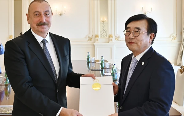 Президент Ильхам Алиев принял спецпредставителя Президента Республики Корея - ФОТО